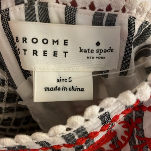 Kate Spade dress with embroidery size S - Picture 9 of 10